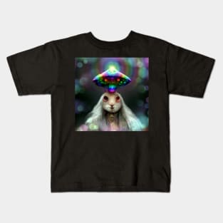 Rabbit's 3rd Eye Awakens Kids T-Shirt